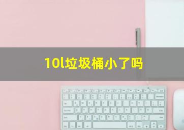 10l垃圾桶小了吗