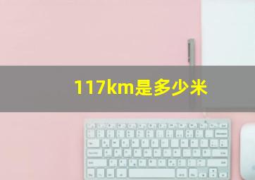 117km是多少米