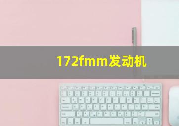 172fmm发动机