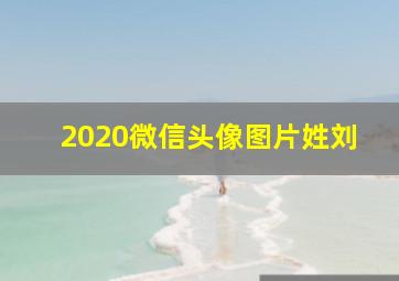 2020微信头像图片姓刘