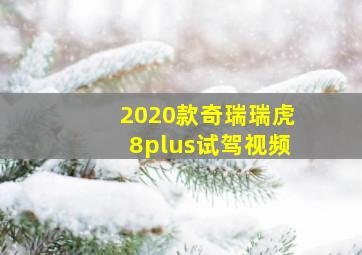 2020款奇瑞瑞虎8plus试驾视频