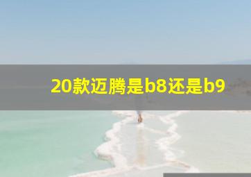 20款迈腾是b8还是b9