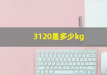 3120是多少kg