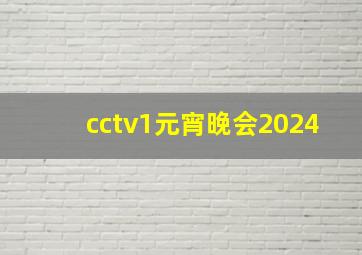 cctv1元宵晚会2024