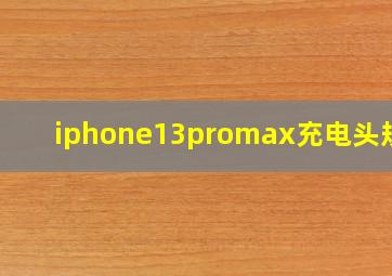 iphone13promax充电头规格