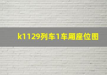 k1129列车1车厢座位图