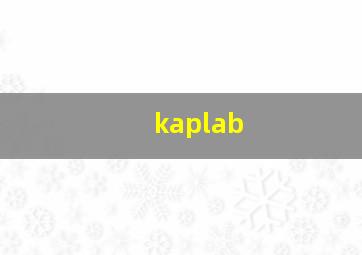 kaplab