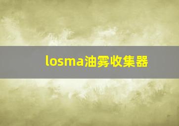 losma油雾收集器