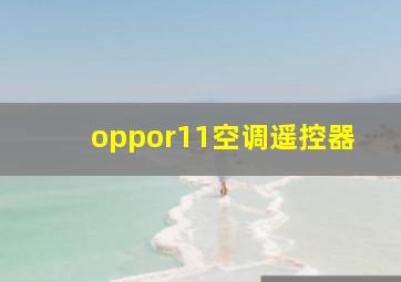 oppor11空调遥控器