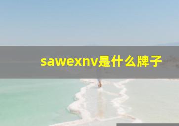 sawexnv是什么牌子