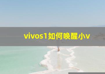 vivos1如何唤醒小v