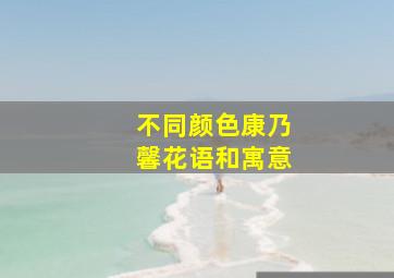 不同颜色康乃馨花语和寓意