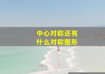 中心对称还有什么对称图形