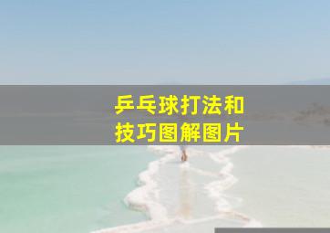 乒乓球打法和技巧图解图片