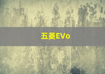 五菱EVo