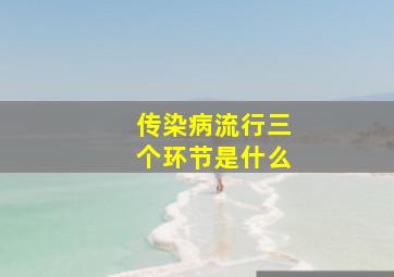 传染病流行三个环节是什么