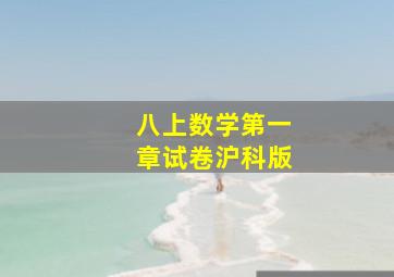 八上数学第一章试卷沪科版