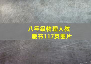 八年级物理人教版书117页图片