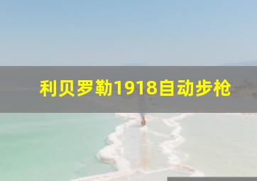 利贝罗勒1918自动步枪