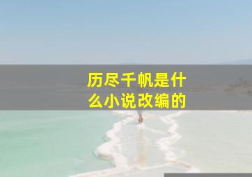 历尽千帆是什么小说改编的