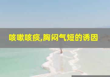 咳嗽咳痰,胸闷气短的诱因