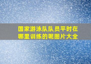 国家游泳队队员平时在哪里训练的呢图片大全