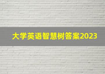 大学英语智慧树答案2023