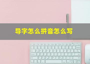 导字怎么拼音怎么写