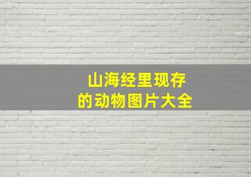 山海经里现存的动物图片大全