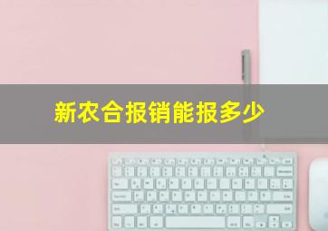 新农合报销能报多少