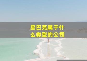 星巴克属于什么类型的公司