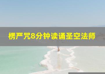 楞严咒8分钟读诵圣空法师