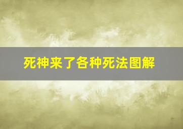 死神来了各种死法图解