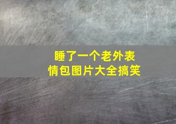 睡了一个老外表情包图片大全搞笑