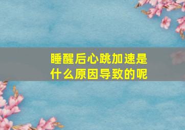 睡醒后心跳加速是什么原因导致的呢