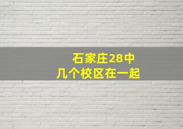 石家庄28中几个校区在一起