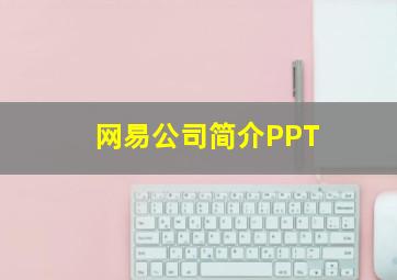 网易公司简介PPT