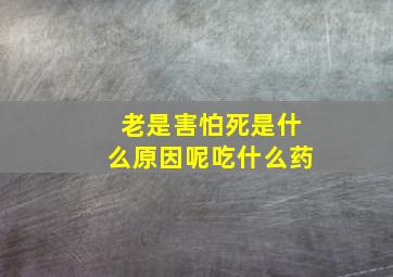 老是害怕死是什么原因呢吃什么药