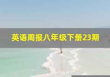 英语周报八年级下册23期