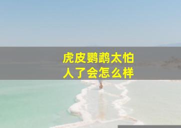 虎皮鹦鹉太怕人了会怎么样