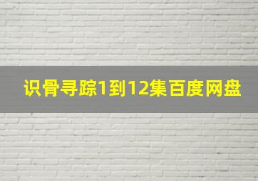 识骨寻踪1到12集百度网盘