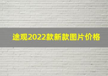 途观2022款新款图片价格