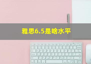 雅思6.5是啥水平