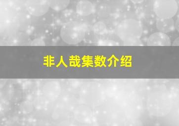 非人哉集数介绍