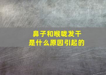 鼻子和喉咙发干是什么原因引起的